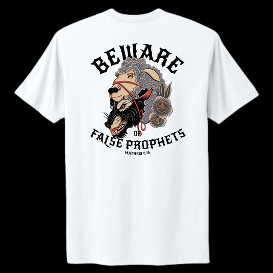 "False Prophets" Adult 100% Cotton Tee
