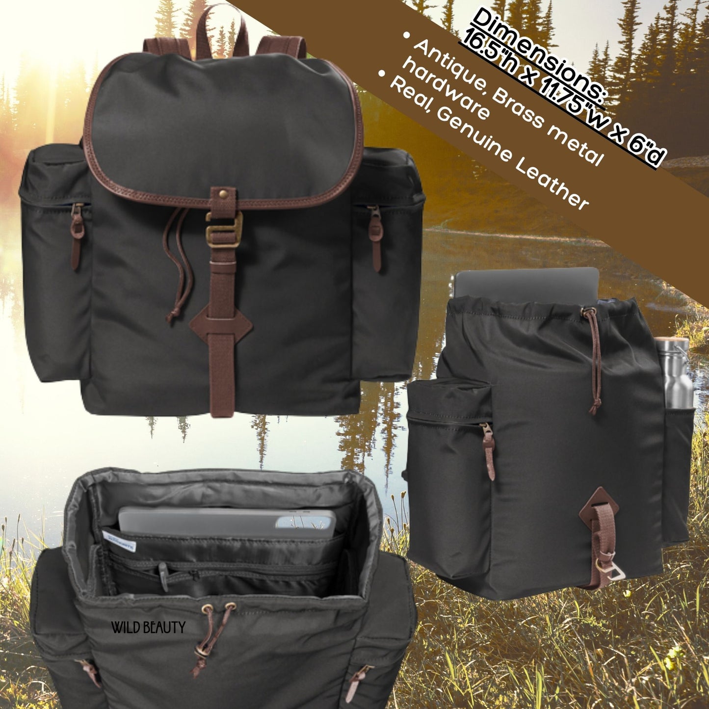"Wild Beauty" Adventure Ruck Sack