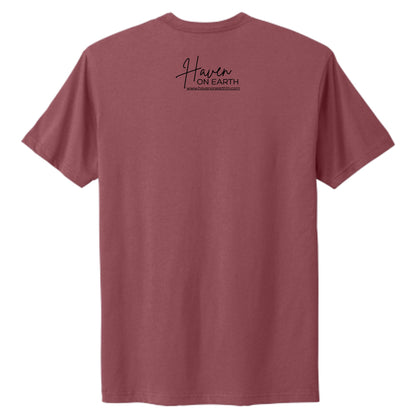 "Wild Beauty" black with Dandilion Adult 100% Cotton Tee