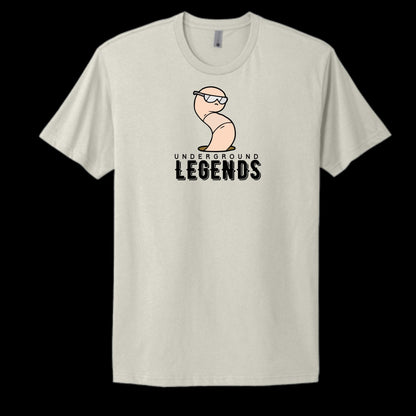 "Underground Legends" Adult 100% Cotton Tee