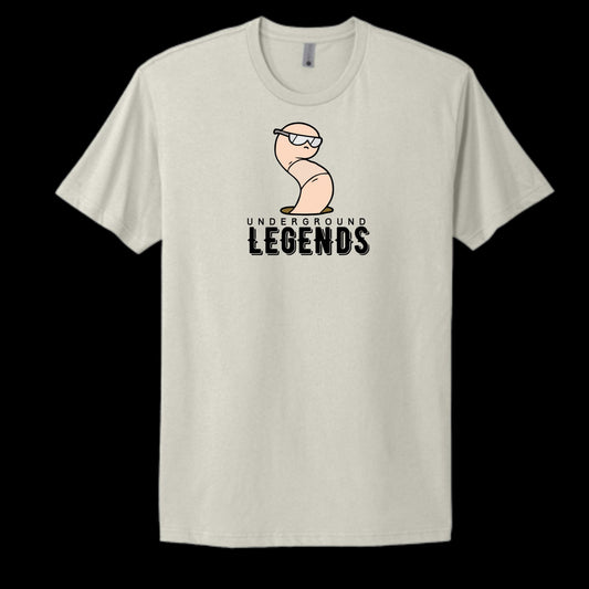 "Underground Legends" Adult 100% Cotton Tee