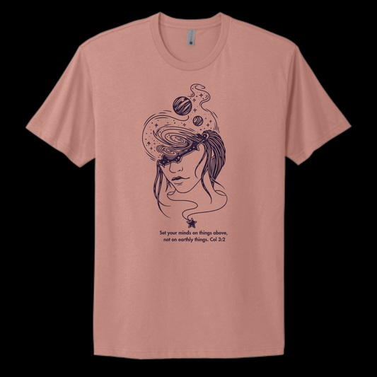 "On Things above" Adult 100% Cotton Tee