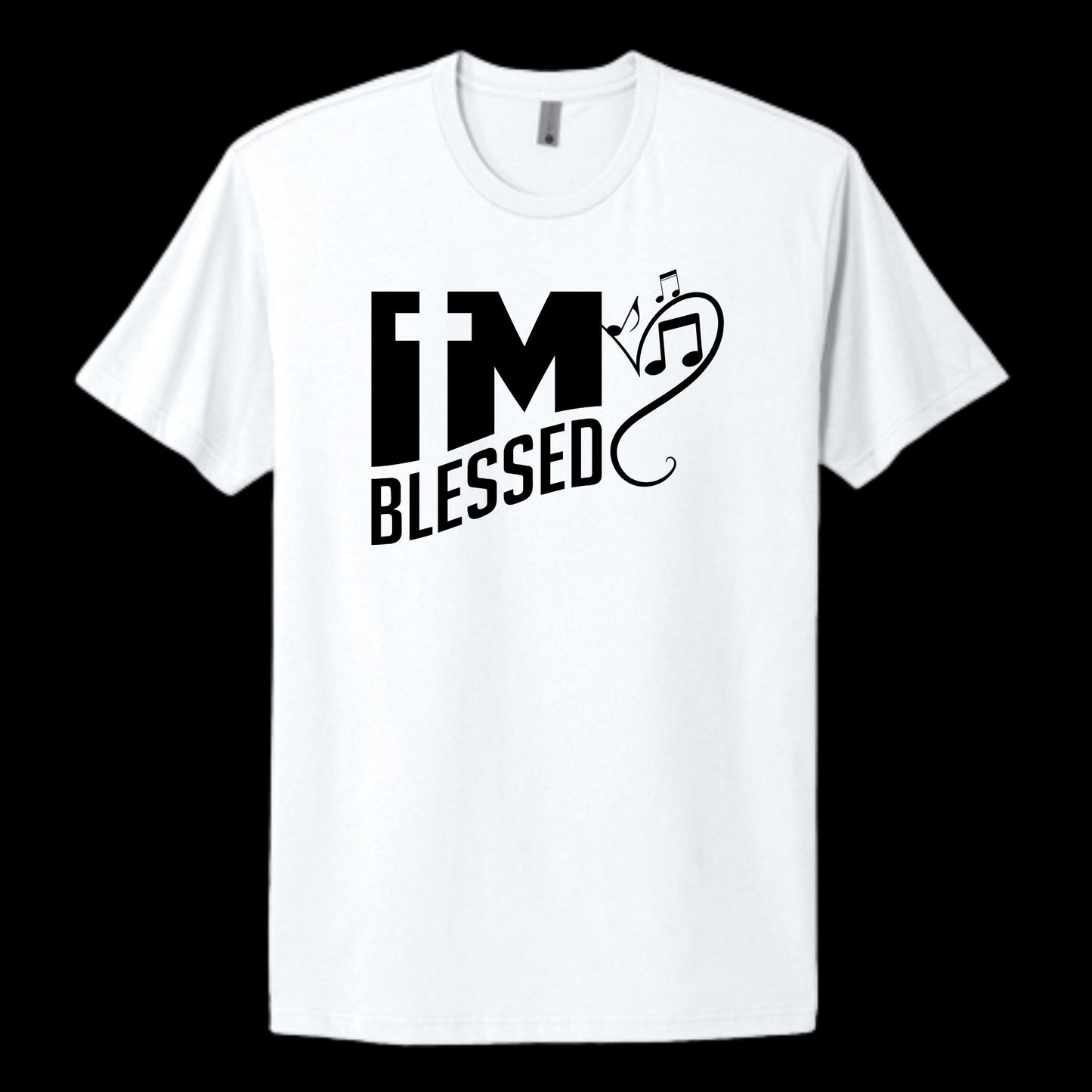 "Worship Blessed" Adult 100% Cotton Tee