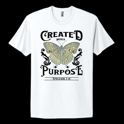 "Created" Adult 100% Cotton Tee