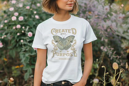 "Created with Purpose" in Cream